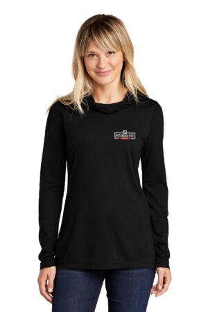 Sport-Tek Women's PosiCharge Tri-Blend Wicking Long Sleeve Hoodie - Pittsburgh Pipe