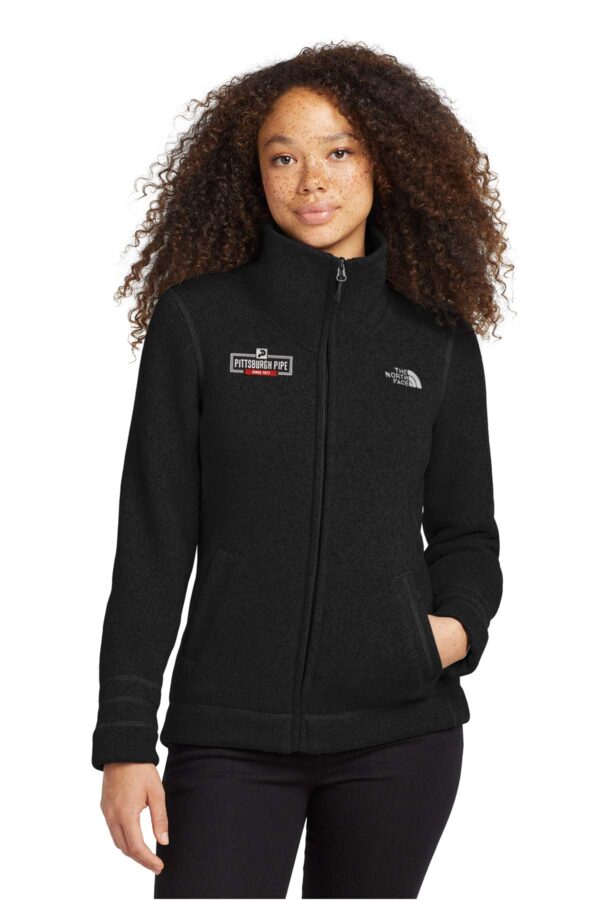 The North Face Ladies Sweater Fleece Jacket - Pittsburgh Pipe