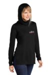 Sport-Tek Women's PosiCharge Tri-Blend Wicking Long Sleeve Hoodie - Pittsburgh Pipe - Image 3