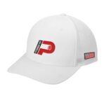 Port Authority Flexfit 110 Mesh Cap White - Pittsburgh Pipe - Image 2