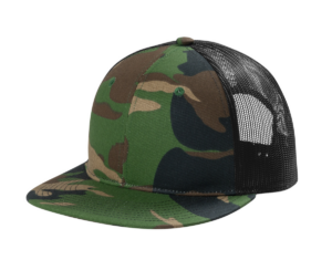 Port Authority Snapback Flat Bill Trucker Cap C117