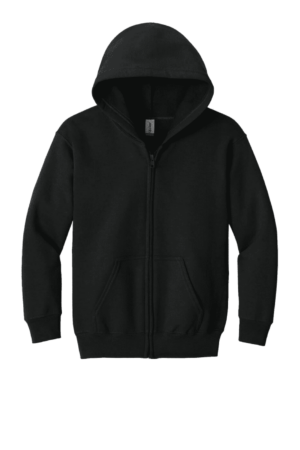Gildan Youth Heavy Blend Full-Zip Hooded Sweatshirt. 18600B