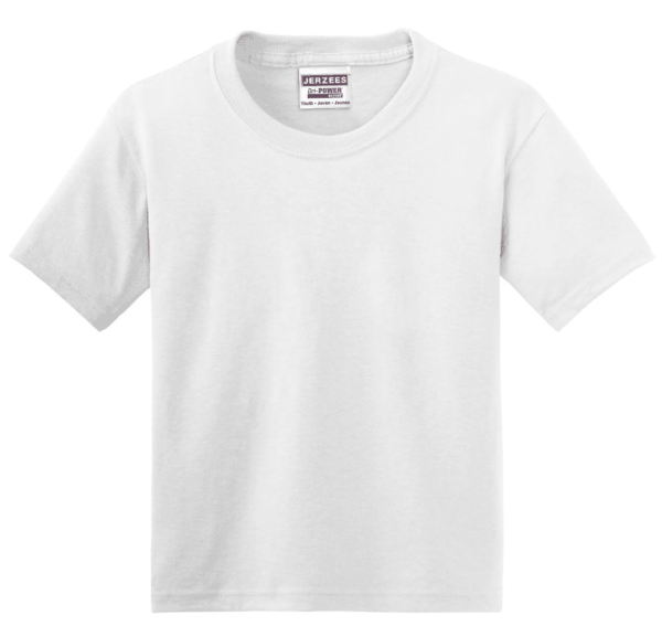 Jerzees - Youth Dri-Power 50/50 Cotton/Poly T-Shirt.  29B