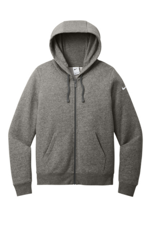 Nike Women's Club Fleece Sleeve Swoosh Full-Zip Hoodie NKFD9890