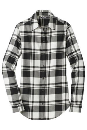 Port Authority Women's Plaid Flannel Tunic . LW668