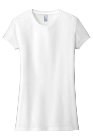 District  Women's Fitted Perfect Tri  Tee. DT155
