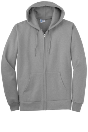 Port & Company Tall Essential Fleece Full-Zip Hooded Sweatshirt. PC90ZHT