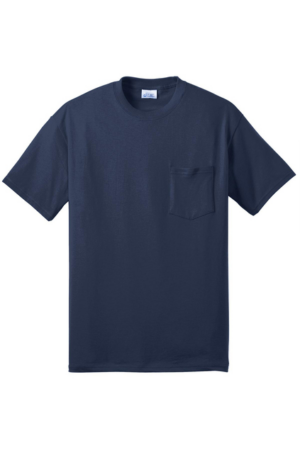 Port & Company Tall Core Blend Pocket Tee. PC55PT
