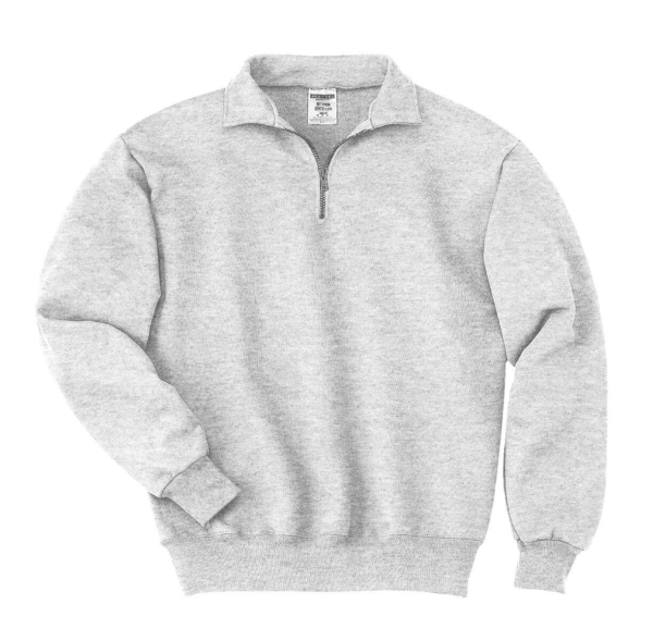 Jerzees Super Sweats NuBlend - 1/4-Zip Sweatshirt with Cadet Collar.  4528M