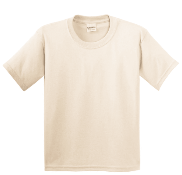 Gildan - Youth  Heavy Cotton 100% Cotton T-Shirt.  5000B