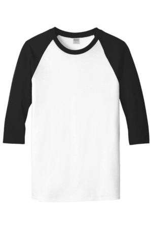 Gildan Heavy Cotton 3/4-Sleeve Raglan T-Shirt. 5700