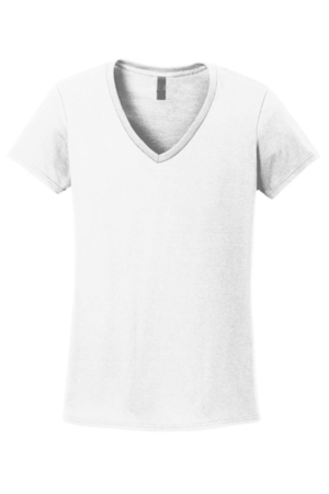 Gildan Women's Heavy Cotton 100% Cotton V-Neck T-Shirt. 5V00L