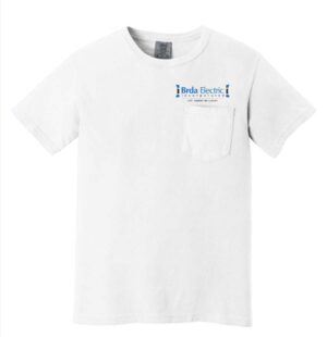 COMFORT COLORS  Heavyweight Ring Spun Pocket Tee - 6030 - BRDA