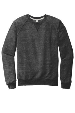 Jerzees  Snow Heather French Terry Raglan Crew 91M
