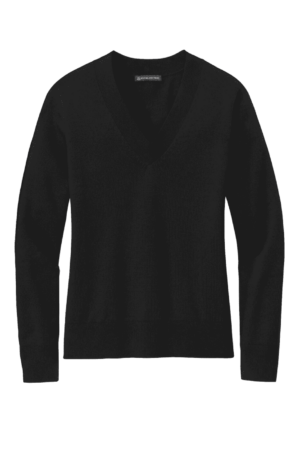Brooks Brothers Women's Cotton Stretch V-Neck Sweater BB18401