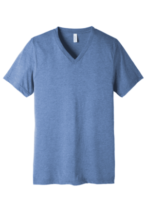 BELLA+CANVAS  Unisex Triblend Short Sleeve V-Neck Te. BC3415