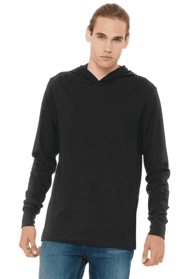 BELLA+CANVAS  Unisex Jersey Long Sleeve Hoodie. BC3512