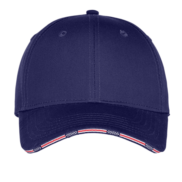 Port Authority Americana Flag Sandwich Cap. C829