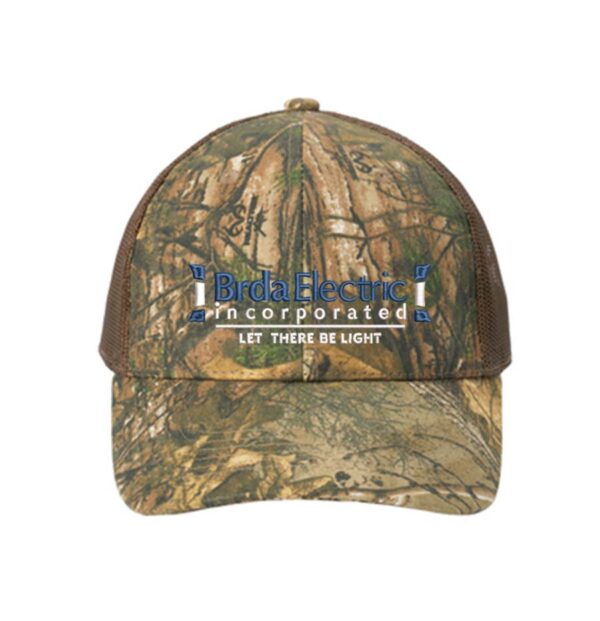 Port Authority Structured Camouflage Mesh Back Cap - C930 - BRDA