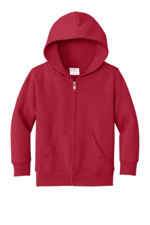 Port & Company Toddler Core Fleece Full-Zip Hooded Sweatshirt. CAR78TZH