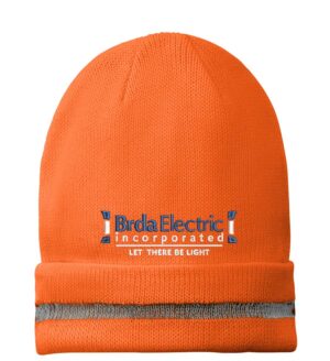Enhanced Visibility Beanie with Reflective Stripe - CS800