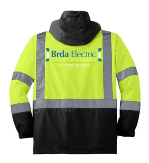 CornerStone - ANSI 107 Class 3 Safety Windbreaker - CSJ25 - BRDA