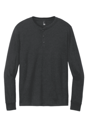 District Perfect Tri Long Sleeve Henley DT145