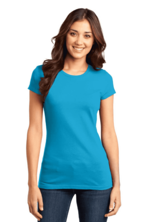 District Women's Fitted Very Important Tee. DT6001