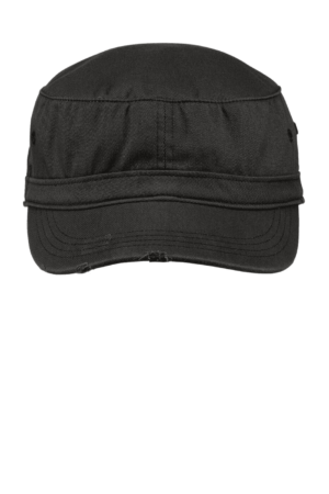 District Distressed Military Hat.  DT605