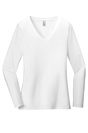 District  Women's Very Important Tee  Long Sleeve V-Neck. DT6201