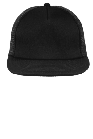 District Flat Bill Snapback Trucker Cap. DT624