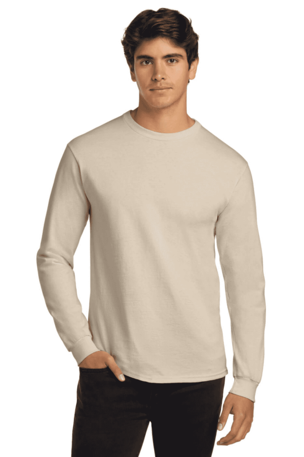 Gildan - Ultra Cotton 100% US Cotton Long Sleeve T-Shirt.  G2400