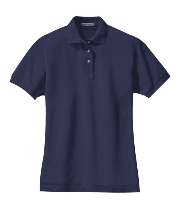 Port Authority Women's Heavyweight Cotton Pique Polo.  L420