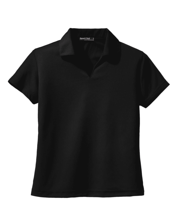 Sport-Tek Women's Dri-Mesh V-Neck Polo.  L469
