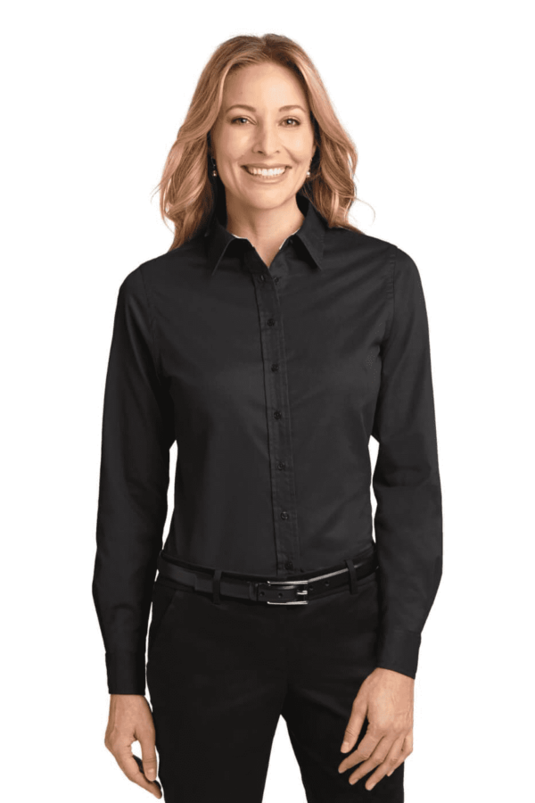 Port Authority Women's Long Sleeve Easy Care Shirt.  L608