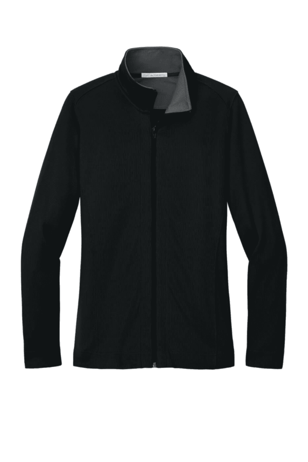 Port Authority Women's Vertical Texture Full-Zip Jacket. L805