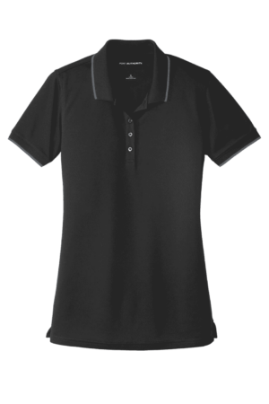 Port Authority Women's Dry Zone UV Micro-Mesh Tipped Polo. LK111