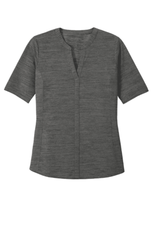 Port Authority  Women's Stretch Heather Open Neck Top  LK583