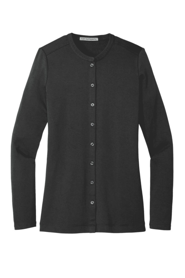 Port Authority Women's Concept Stretch Button-Front Cardigan. LM1008