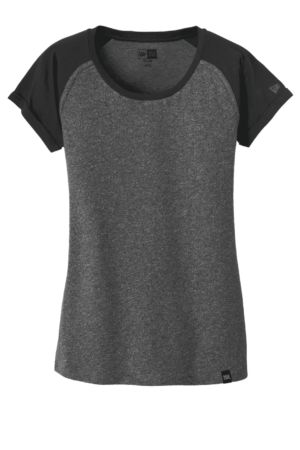 New Era  Women's Heritage Blend Varsity Tee. LNEA107