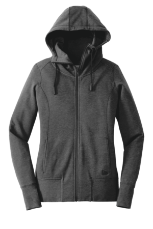 New Era  Women's Tri-Blend Fleece Full-Zip Hoodie. LNEA511