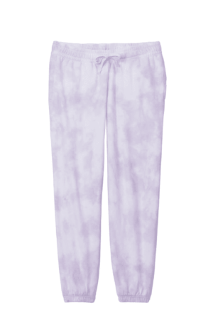 Port & Company Women's Beach Wash Cloud Tie-Dye Sweatpant LPC140P