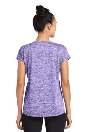 Sport-Tek Women's PosiCharge Electric Heather Sporty Tee. LST390