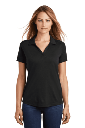 Sport-Tek  Women's PosiCharge  Tri-Blend Wicking Polo. LST405