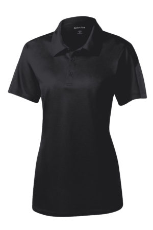 Sport-Tek Women's PosiCharge Active Textured Colorblock Polo. LST695