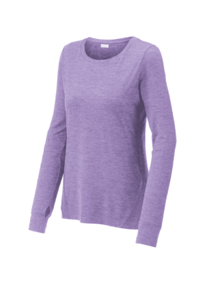 Sport-Tek  Women's Exchange 1.5 Long Sleeve Crew. LST710
