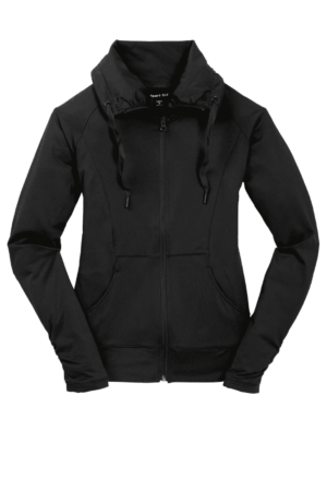 Sport-Tek Women's Sport-Wick Stretch Full-Zip Jacket. LST852