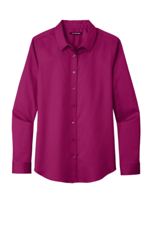 Port Authority Women's Long Sleeve SuperPro ReactTwill Shirt. LW808