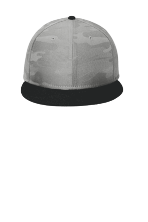 New Era  Camo Flat Bill Snapback Cap NE407