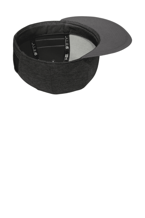 New Era  Shadow Heather Striped Flat Bill Snapback Cap NE408